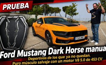 PRUEBA del Ford Mustang Dark Horse manual 2026: "Entiendo por qué es el deportivo más vendido del mundo"