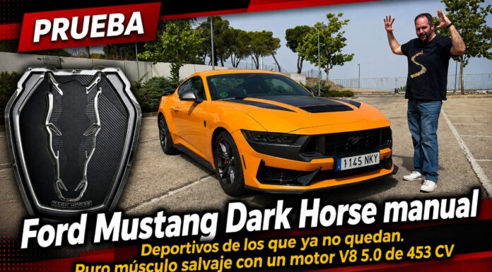PRUEBA del Ford Mustang Dark Horse manual 2026: "Entiendo por qué es el deportivo más vendido del mundo"
