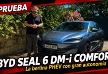 PRUEBA en VÍDEO del BYD Seal 6 DM-i Comfort, ¡locura de berlina con autonomía total de hasta 1.505 km! PRUEBA en VÍDEO del BYD Seal 6 DM-i Comfort