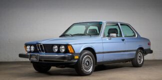 A subasta un BMW 320i Coupe E21 de 1977 con apenas 14.500 kilómetros Subasta BMW 320i Coupe E21 1977
