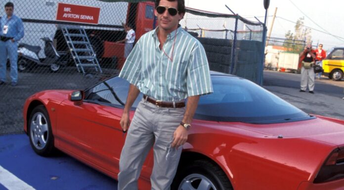 A subasta el Honda NSX rojo que perteneció a Ayrton Senna Subasta Honda NSX Ayrton Senna