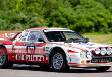 A subasta en Pebble Beach un Lancia Rally 037 Evolution II que compitió en el Campeonato de España de Rallyes Subasta Lancia Rally 037
