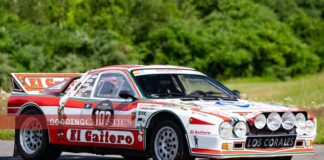 A subasta en Pebble Beach un Lancia Rally 037 Evolution II que compitió en el Campeonato de España de Rallyes Subasta Lancia Rally 037