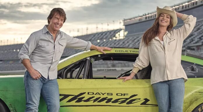 Tom Cruise (64 años) confirma la secuela de 'Días de Trueno', así como su fecha de estreno y la actriz protagonista Tom Cruise y Anne Hathaway, protagonistas de 'Días de Trueno 2'