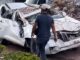 Un Toyota Land Cruiser acaba destrozado en el terremoto de Colombia, pero es capaz de arrancar y moverse Toyota Land Cruiser terremoto Colombia