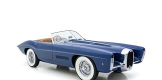 Este Bugatti Type 101C-X de 1965 con carrocería Ghia y motor sobrealimentado fue el último intento de la marca de reconstruirse tras la Segunda Guerra Mundial Bugatti Type 101C-X