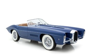 Este Bugatti Type 101C-X de 1965 con carrocería Ghia y motor sobrealimentado fue el último intento de la marca de reconstruirse tras la Segunda Guerra Mundial Bugatti Type 101C-X