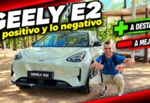 He probado el Geely E2 MAX+ y te puedo decir las cosas que me gustan de este coche chino para ciudad, pero también las que no Me gusta no me gusta del Geely E2