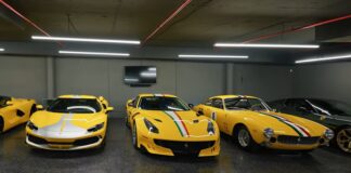 Ferrari hizo 70 unidades del F12tdf por su 70º aniversario, pero terminó haciendo una más para un coleccionista, como homenaje de su 250 GT Lusso Competizione de 1964 Un homenaje Ferrari 250 GT Lusso Competizione 1964