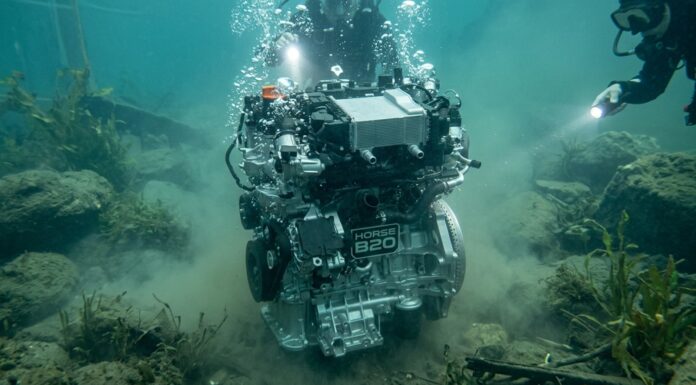 Horse Powertrain, la empresa conjunta de Renault y Geely, presenta un nuevo motor híbrido ‘impermeable’ para todoterrenos que pueden vadear en aguas profundas motor híbrido impermeable Horse Powertrain