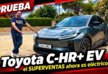 PRUEBA en VÍDEO del Toyota C-HR+ eléctrico 2026
