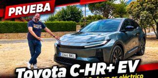 PRUEBA en VÍDEO del Toyota C-HR+ eléctrico 2026