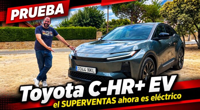 PRUEBA en VÍDEO del Toyota C-HR+ eléctrico 2026