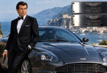 Pierce Brosnan peleó para que Aston Martin le regalara un V12 Vanquish inspirado en el de la película ‘Muere otro día’, pero quedó destruido en un incendio años más tarde