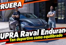 PRUEBA en VÍDEO del Cupra Raval Endurance: "Este coche, dinámicamente, nos ha encantado" Prueba en vídeo del Cupra Raval Endurance