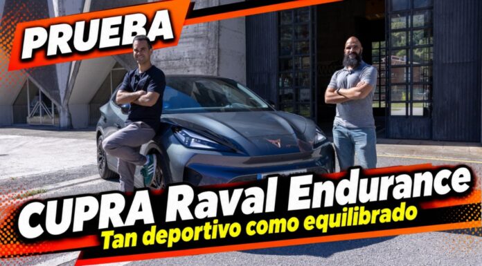 PRUEBA en VÍDEO del Cupra Raval Endurance: "Este coche, dinámicamente, nos ha encantado" Prueba en vídeo del Cupra Raval Endurance