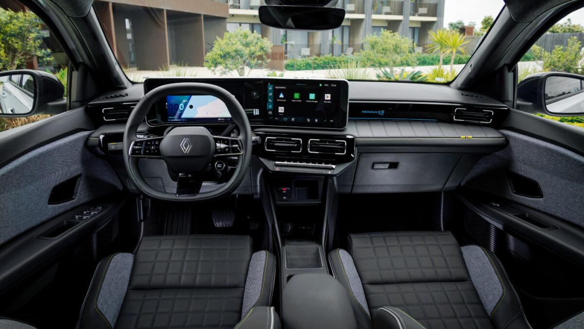 interior del Renault R4 E-Tech 150 CV interior del Renault R4 E-Tech 150 CV