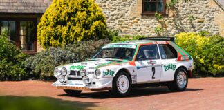 A subasta un Lancia Delta S4 Corsa Grupo B, el coche de pruebas del equipo oficial Lancia Martini Racing Team, pilotado por Miki Biasion y Markku Alén Subasta Lancia Delta S4 Corsa Grupo B
