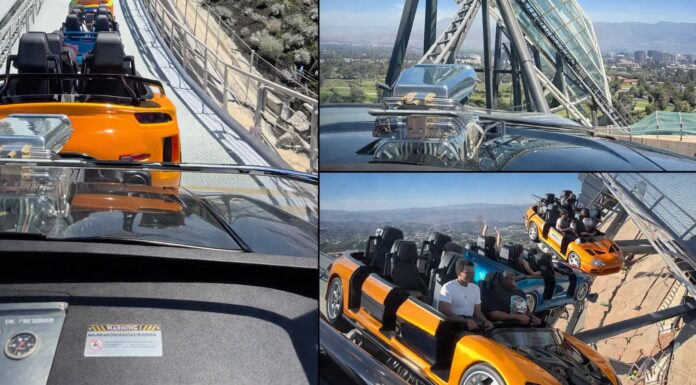 Así es en vivo la nueva montaña rusa de 'Fast & Furious: Hollywood Drift' Vídeo 'Fast & Furious: Hollywood Drift'