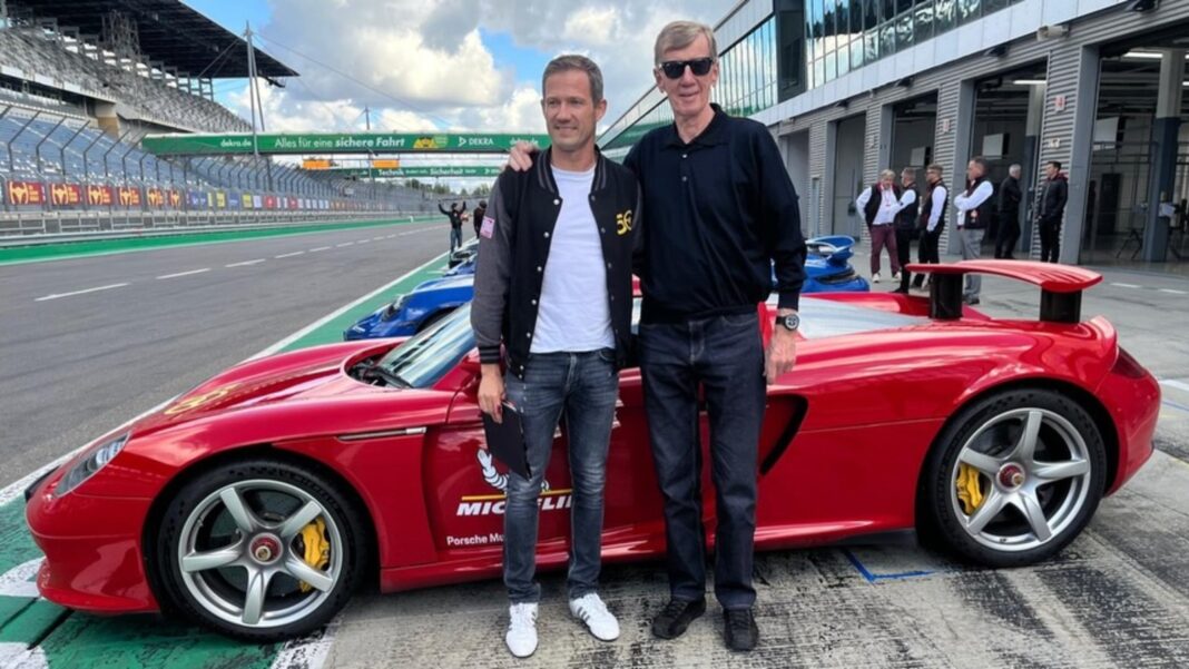 walter-rohrl-porsche-carrera-gt-sebastien-ogier Walter Röhrl conduce un Porsche Carrera GT con Sébastien Ogier