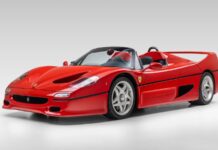 A subasta un Ferrari F50 con apenas 170 kilómetros que podría alcanzar los 20.000 millones Subasta un Ferrari F50