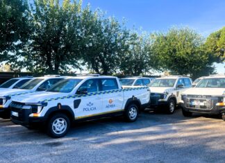 KGM entrega 51 vehículos al Ejército del Aire y del Espacio, entre el Musso Sport y el Rexton Pro, para labores de vigilancia, transporte y representación KGM entrega 51 vehículos al Ejército del Aire y del Espacio