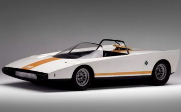 Alfa Romeo 33 Spider ‘Cuneo’, el prototipo en forma de cuña con motor V8 basado en el P33 Roadster Alfa Romeo 33 Spider ‘Cuneo’