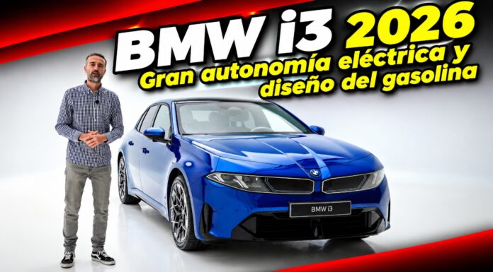 CONTACTO en VÍDEO con el BMW i3 2026