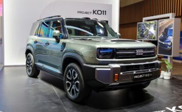 Geely KO11 Concept, un impresionante prototipo híbrido enchufable con notables capacidades todoterreno que llegará a Europa en 2027 Geely KO11 Concept