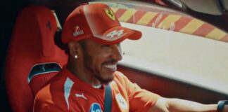Lewis Hamilton y Charles Leclerc prueban el Ferrari 12Cilindri Manuale en Fiorano: “Es fantástico, muy bueno” Hamilton Leclerc Ferrari 12Cilindri Manuale