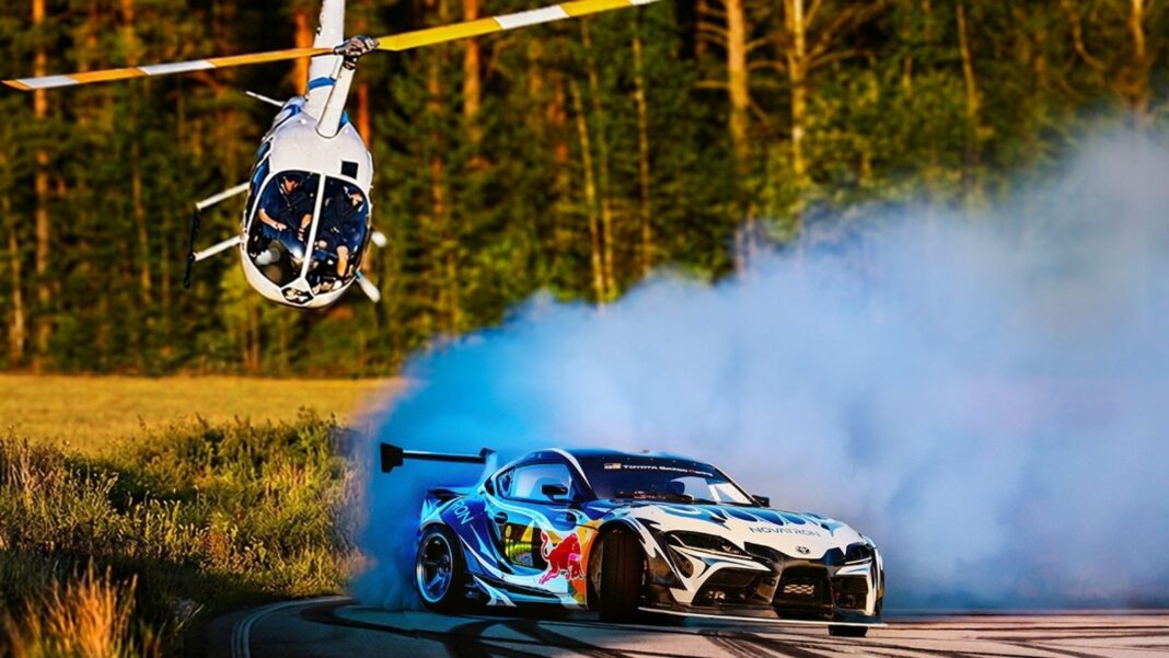 kalle-rovanperä-drifting-toyota-gr-supra-dream-run Kalle Rovanperä hace drifting con un Toyota GR Supra de 1.000 CV