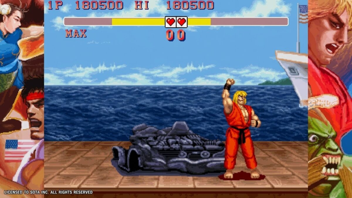 Recrean el Lexus LS400 de Street Fighter II