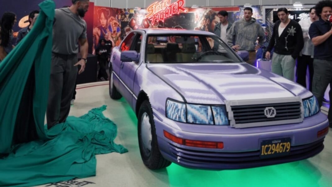 Recrean el Lexus LS400 de Street Fighter II