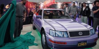 Dennis McCarthy, diseñador de los coches de Fast & Furious, recrea el Lexus LS400 de Street Fighter II antes del estreno de la película Recrean el Lexus LS400 de Street Fighter II