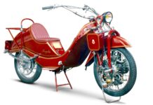 Megola, la moto menos convencional de la historia que tenía un motor radial de cinco cilindros en la rueda delantera Megola