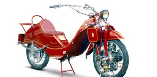 Megola, la moto menos convencional de la historia que tenía un motor radial de cinco cilindros en la rueda delantera Megola