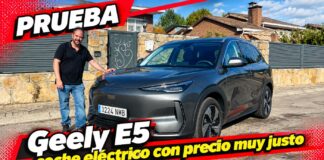 PRUEBA en VÍDEO del Geely E5 MAX+: "Mucho espacio eficiente"