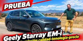 PRUEBA en VÍDEO del Geely Starray EM-i: "El coche de Shakira más práctico, versátil y con más autonomía" PRUEBA en VÍDEO del Geely Starray EM-i