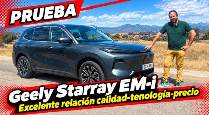 PRUEBA en VÍDEO del Geely Starray EM-i: "El coche de Shakira más práctico, versátil y con más autonomía" PRUEBA en VÍDEO del Geely Starray EM-i