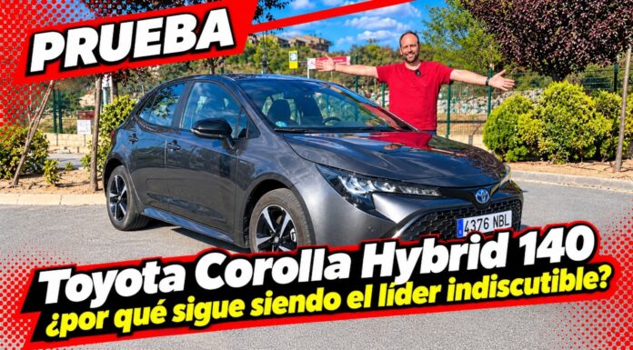 PRUEBA en VÍDEO del Toyota Corolla Hybrid 140 PRUEBA en VÍDEO del Toyota Corolla Hybrid 140