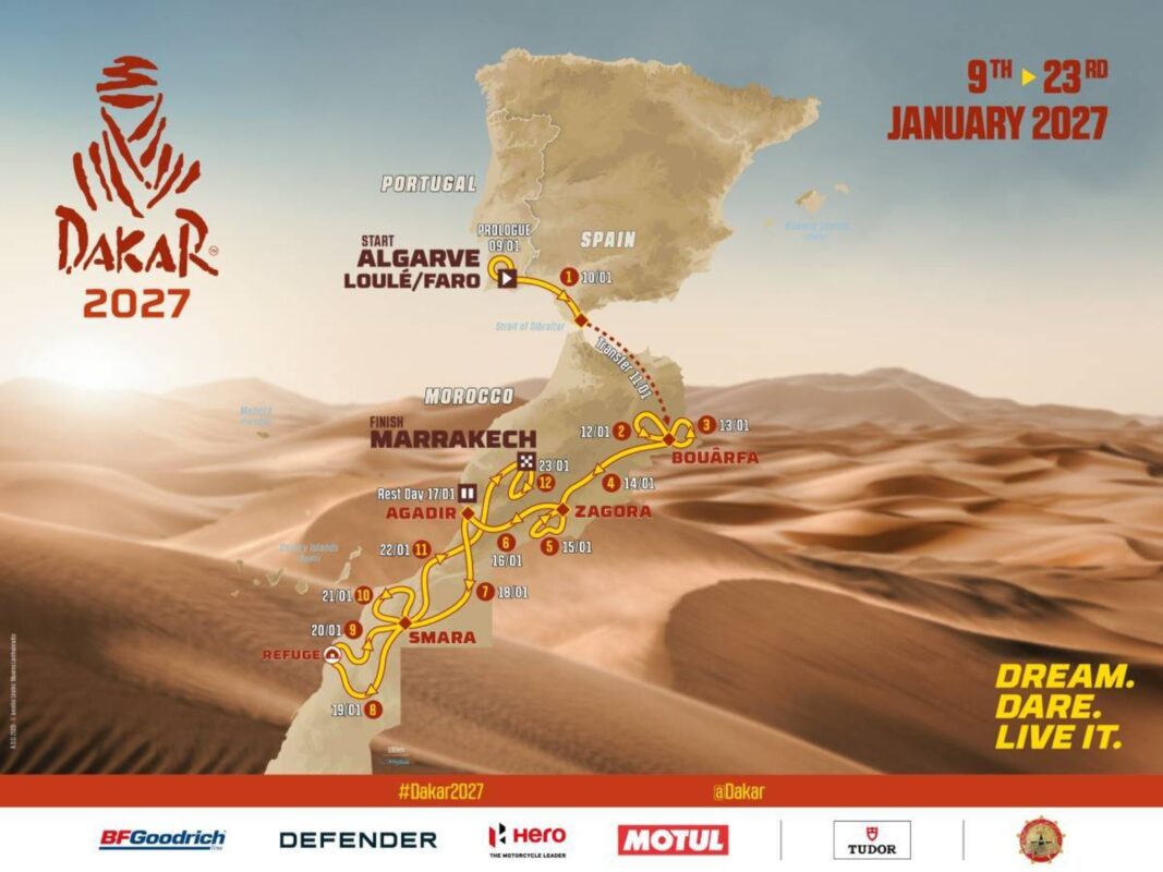 El Rally Dakar 2027 se celebrará en Portugal y Marruecos
