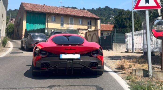 Seis meses después de recibirlo, viaja por Europa con su Alfa Romeo 33 Stradale valorado en más de 3 millones de euros Recorre Europa con un Alfa Romeo 33 Stradale