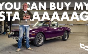A subasta el Triumph Stag MKII de James May que utilizó en el último capítulo de 'The Grand Tour' Subasta Triumph James May The Grand Tour