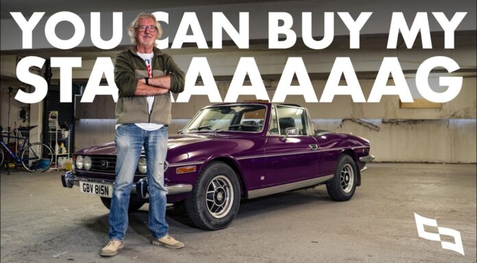 A subasta el Triumph Stag MKII de James May que utilizó en el último capítulo de 'The Grand Tour' Subasta Triumph James May The Grand Tour