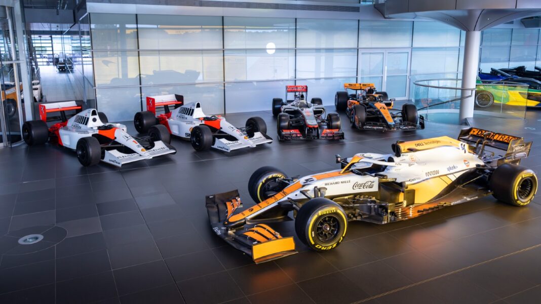venta-cinco-coches-mclaren-formula-1 Venta cinco coches McLaren Fórmula 1