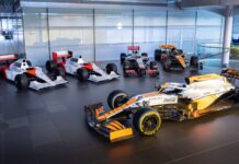 A la venta cinco coches McLaren de Fórmula 1, entre ellos el MP4/6 que pilotaron Ayrton Senna y Gerhard Berger en 1991 Venta cinco coches McLaren Fórmula 1