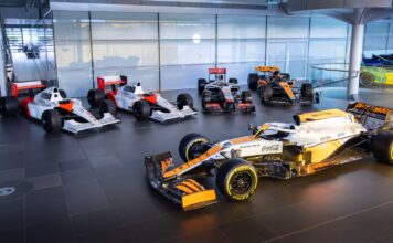 A la venta cinco coches McLaren de Fórmula 1, entre ellos el MP4/6 que pilotaron Ayrton Senna y Gerhard Berger en 1991 Venta cinco coches McLaren Fórmula 1