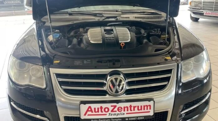 En Alemania venden un Volkswagen Touareg con el problemático motor V10 TDI que ha recorrido casi medio millón de kilómetros Volkswagen Touareg V10 TDI